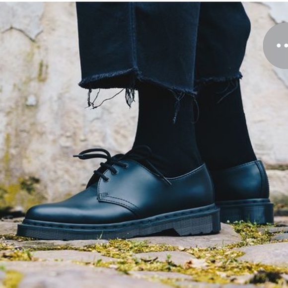 Dr. Martens Shoes Women’s Sz 6 1461 SR Water-Repellent Leather Oxford Black Y2K